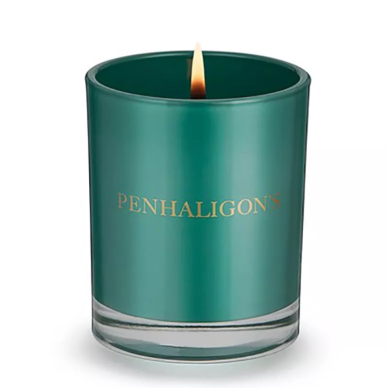 Label Grosir Mewah Pribadi Penyembuhan Kristal Chakra Spiritual Beraroma Lilin Kedelai Aromaterapi Lilin Beraroma