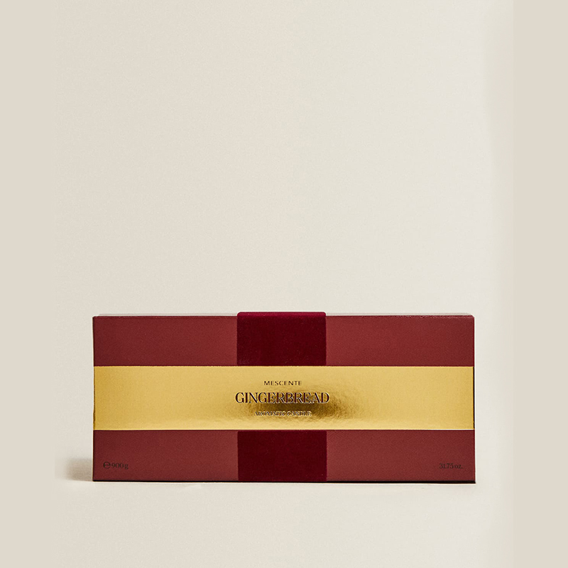 M&Scent Lilin 3 Sumbu Mewah Kustom Label Pribadi yang Dipersonalisasi Lilin Beraroma Kaca Matte Hitam