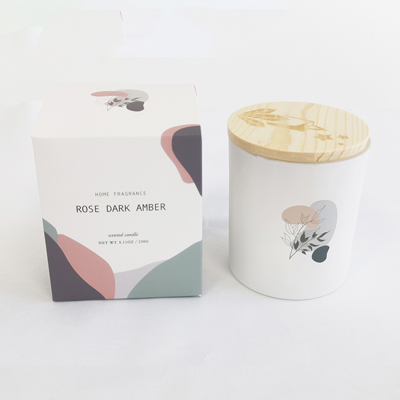 M&Scent Beberapa Lilin Kedelai Beraroma Aroma Alami 100% Berkualitas Tinggi dalam Toples Kaca Dengan Tutup