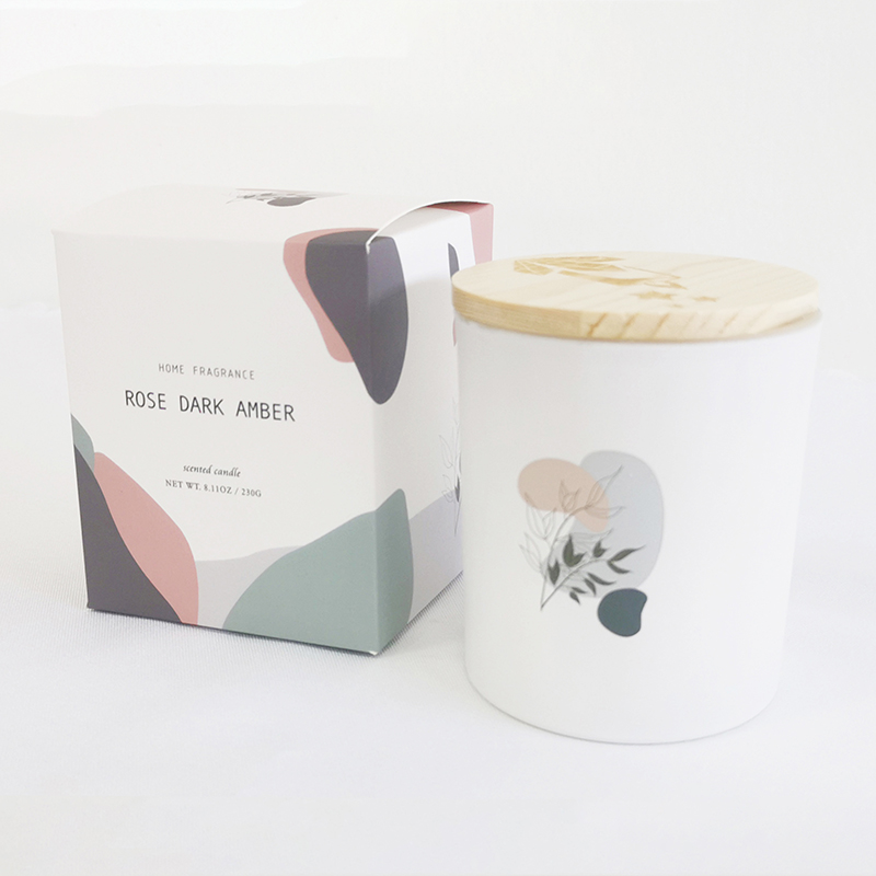 M&Scent Beberapa Lilin Kedelai Beraroma Aroma Alami 100% Berkualitas Tinggi dalam Toples Kaca Dengan Tutup