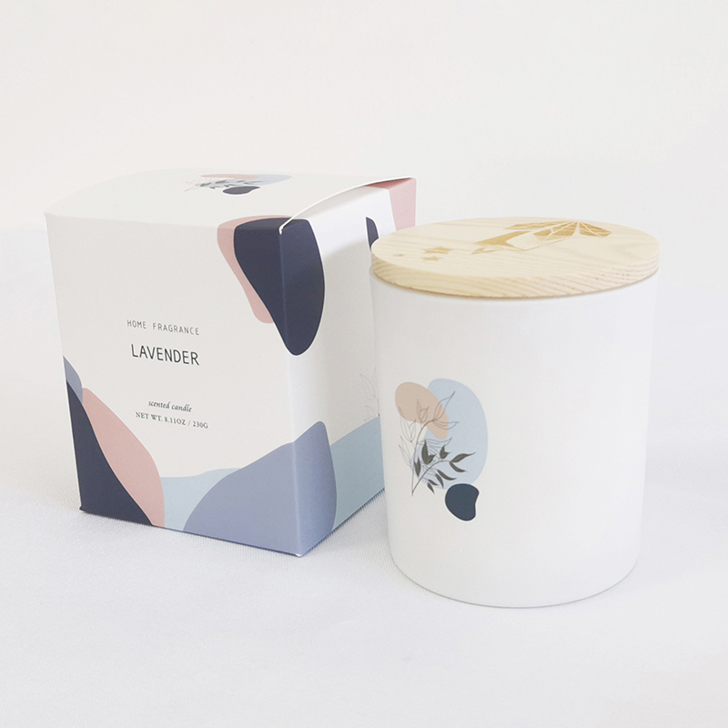 M&Scent Beberapa Lilin Kedelai Beraroma Aroma Alami 100% Berkualitas Tinggi dalam Toples Kaca Dengan Tutup