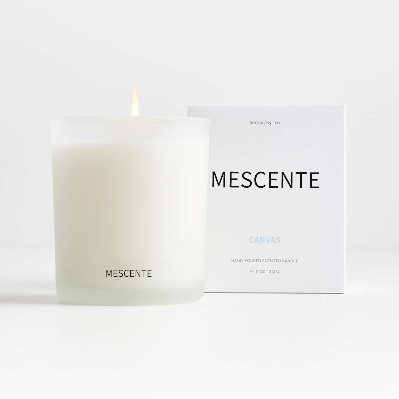 M&Scent grosir private label lilin mewah beraroma lilin kedelai dengan kotak