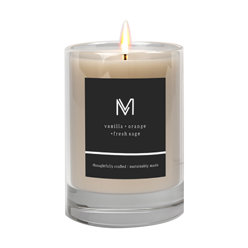 Pabrik grosir M&Scent langsung label mewah pribadi beraroma lilin kedelai dengan kotak dalam jumlah besar