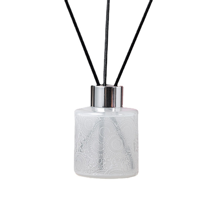 Botol reed diffuser label pribadi M&Scent dengan kotak hadiah, kemewahan reed diffuser
