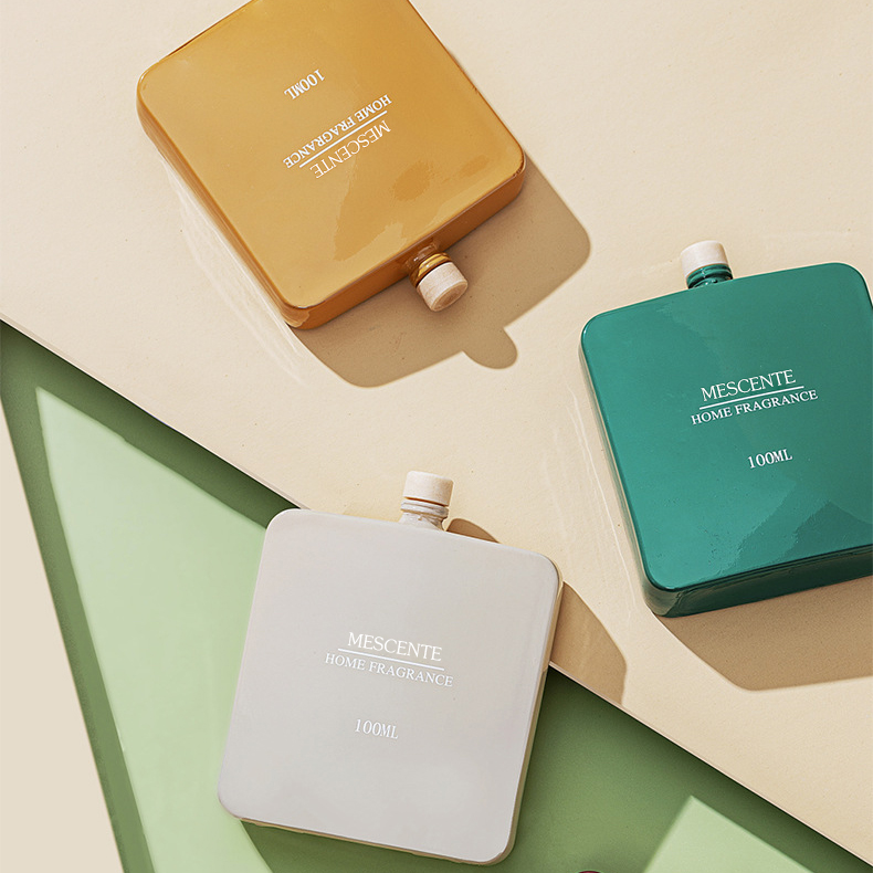 Hadiah set penyebar buluh wewangian rumah label pribadi kustom M&Scent