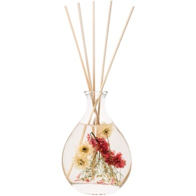 M&Scent grosir mewah private label botol kaca rotan tongkat reed diffuser set dengan stopper