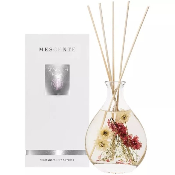 M&Scent grosir mewah private label botol kaca rotan tongkat reed diffuser set dengan stopper