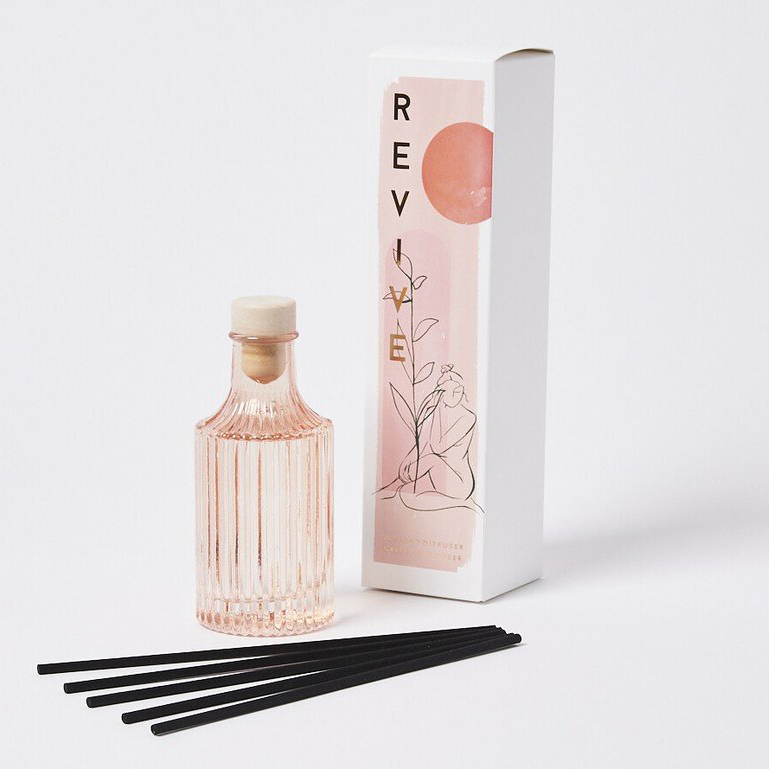 M&Scent Custom 100ml 200ml Botol Kaca Tatakan Untuk Flower Reed Diffuser