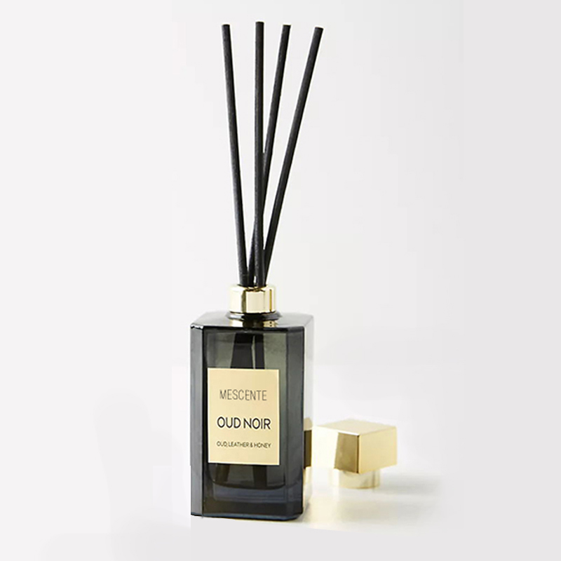 Botol Besar Dekoratif Travertine Porselen Label Putih Thailand Fragrance Reed Diffusers Vessel