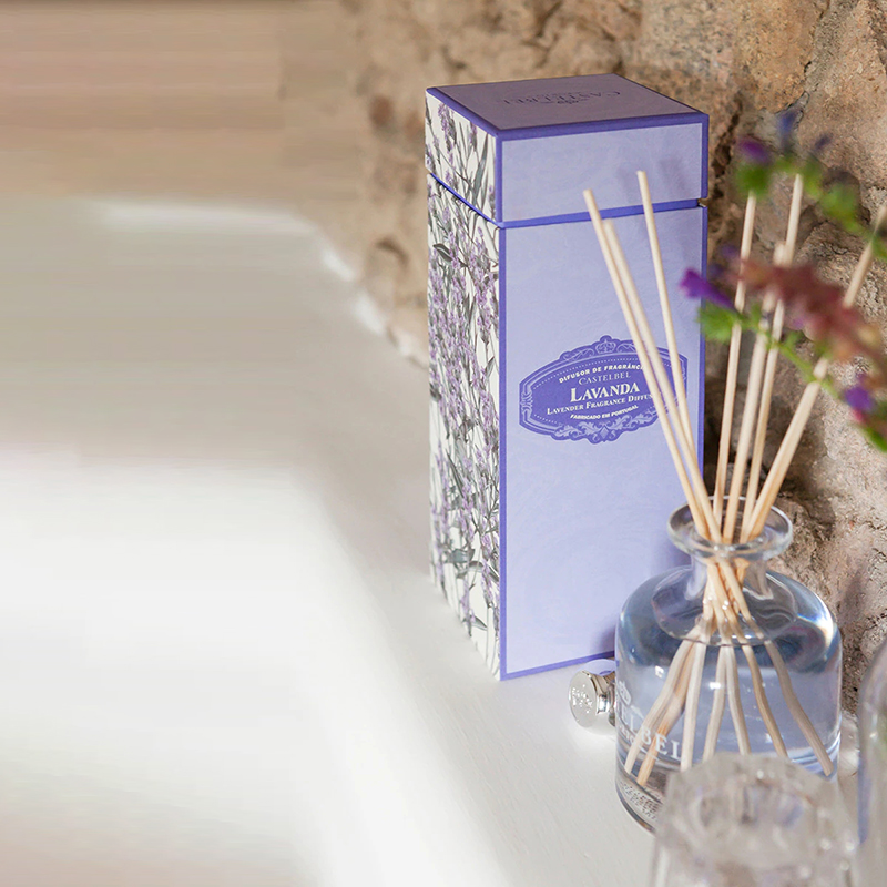 Musim Semi Mewah 400ml Botol Merah Muda Ramah Lingkungan Semen Kulit Abu-abu Magnolia Aroma Bunga Tongkat Reed Diffuser