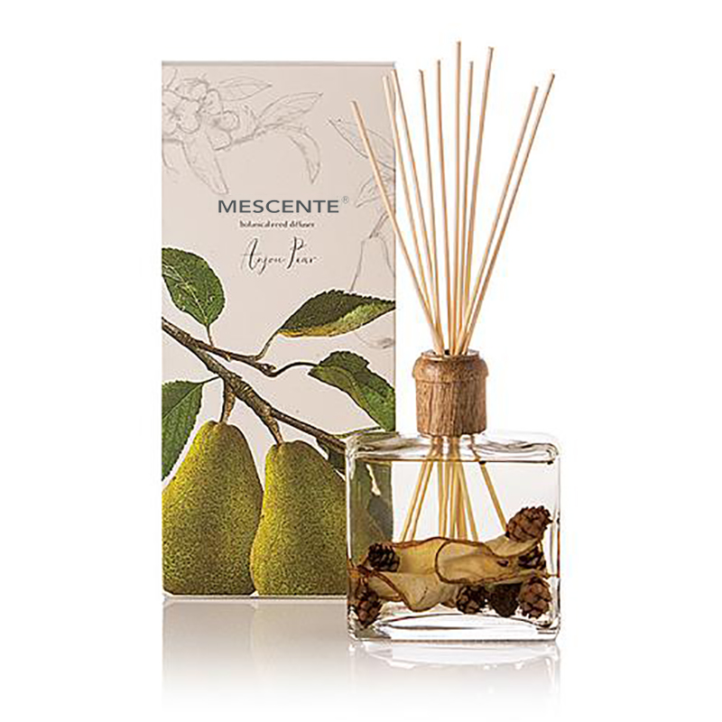 Grosir Kualitas Tinggi Mewah Label Kustom Pribadi Bunga Sola Kayu Aroma Reed Diffuser Dengan Kotak