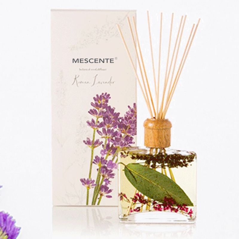 Grosir Kualitas Tinggi Mewah Label Kustom Pribadi Bunga Sola Kayu Aroma Reed Diffuser Dengan Kotak