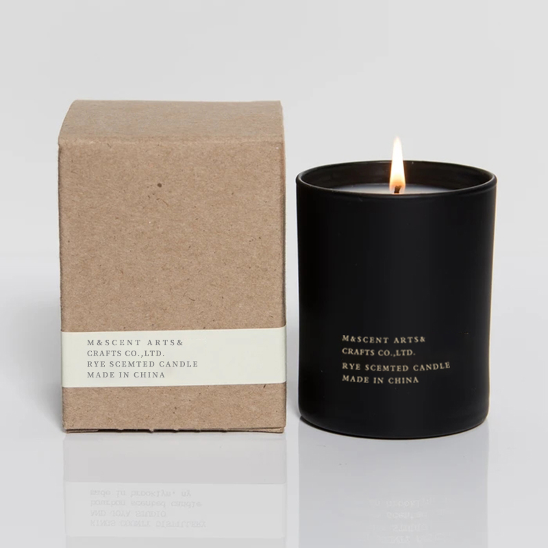 M&Scent Grosir Label Pribadi Murah Lilin Minyak Esensial Beraroma Aromaterapi Sumbu Kayu Putih Besar