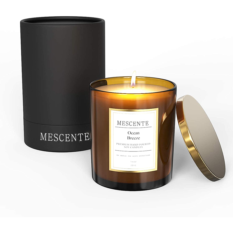 M&Scent Grosir Pesanan Massal Set Hadiah Lilin Kedelai Beraroma Label Pribadi Kustom Mewah