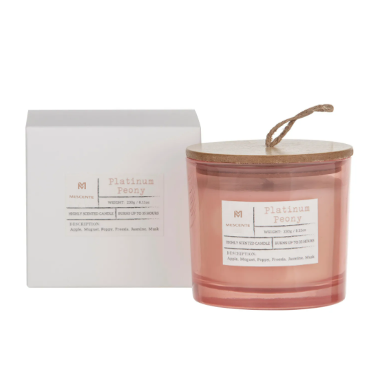 M&Scent Lilin Kedelai Beraroma Aromatik Aromatik Label Pribadi untuk Set Aromaterapi Rumah
