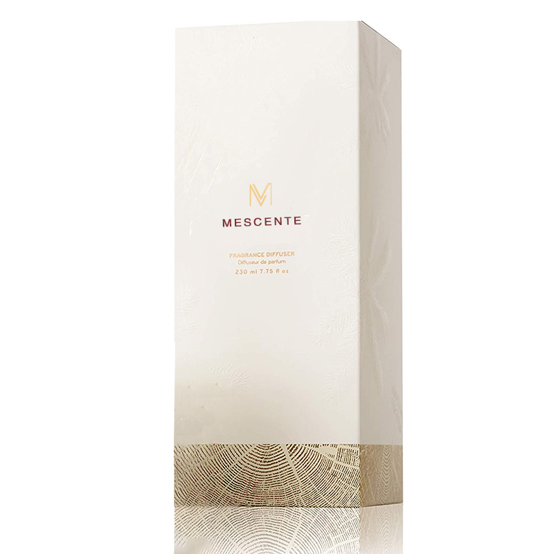 M&Scent Grosir Botol Kaca Mewah Stik Fiber Kayu Bulat Sekrup Aroma Reed Diffuser Gift Set