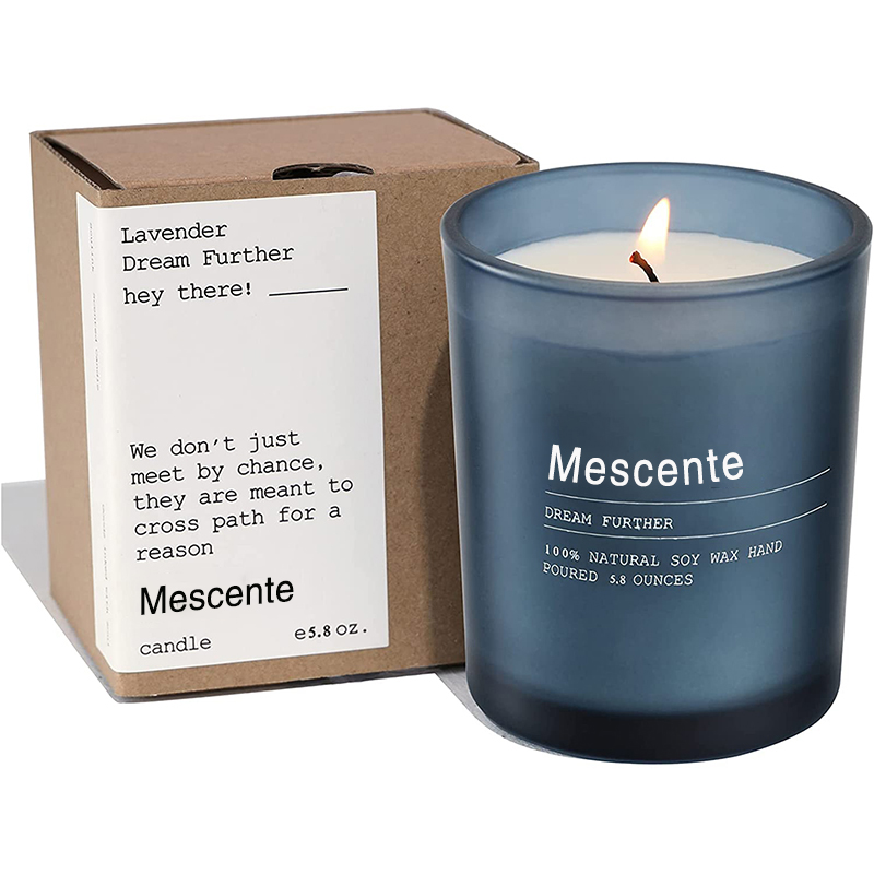 M&Scent Toples Dekorasi Pernikahan Kustom Lilin Beraroma Melati & Ylang Ylang dengan Label dalam Jumlah Besar