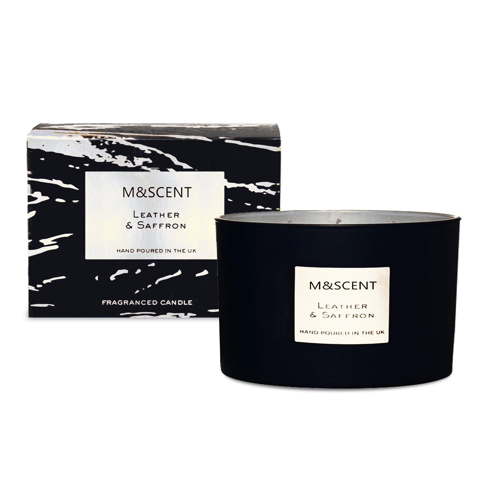 M&Scent grosir dekoratif aromaterapi 3 sumbu set hadiah lilin kelapa beraroma