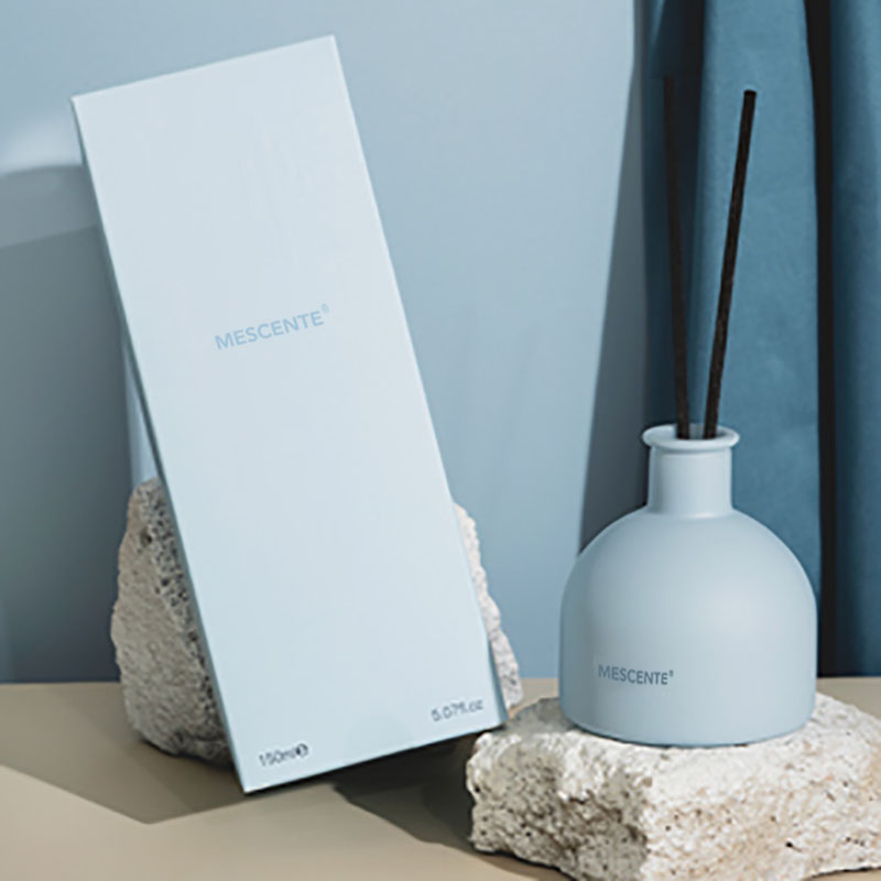 M&Scent hotsale wewangian mewah aroma minyak esensial reed diffuser dengan batang rotan