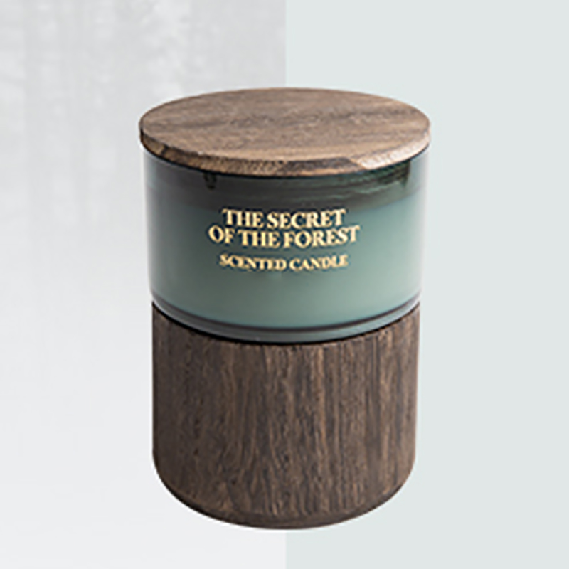 Stoples kaca khusus M&Scent pesanan massal beraroma lilin kristal