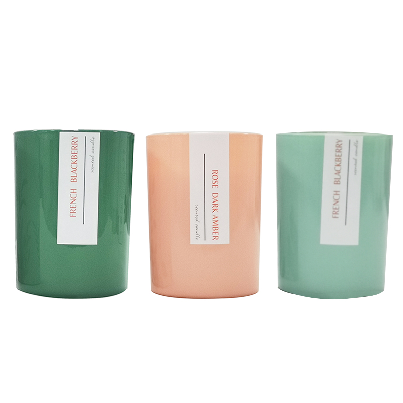 M&Scent label pribadi khusus lilin kelapa penghangat lilin palem beraroma logo