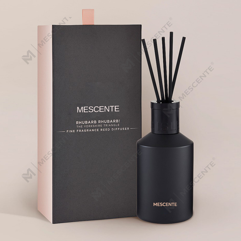 Dekorasi Kotak Cetak OEM 20Ml Keramik Persegi Vranjes Tutup Kayu Rumah Parfum Aroma Minyak Penyebar Buluh
