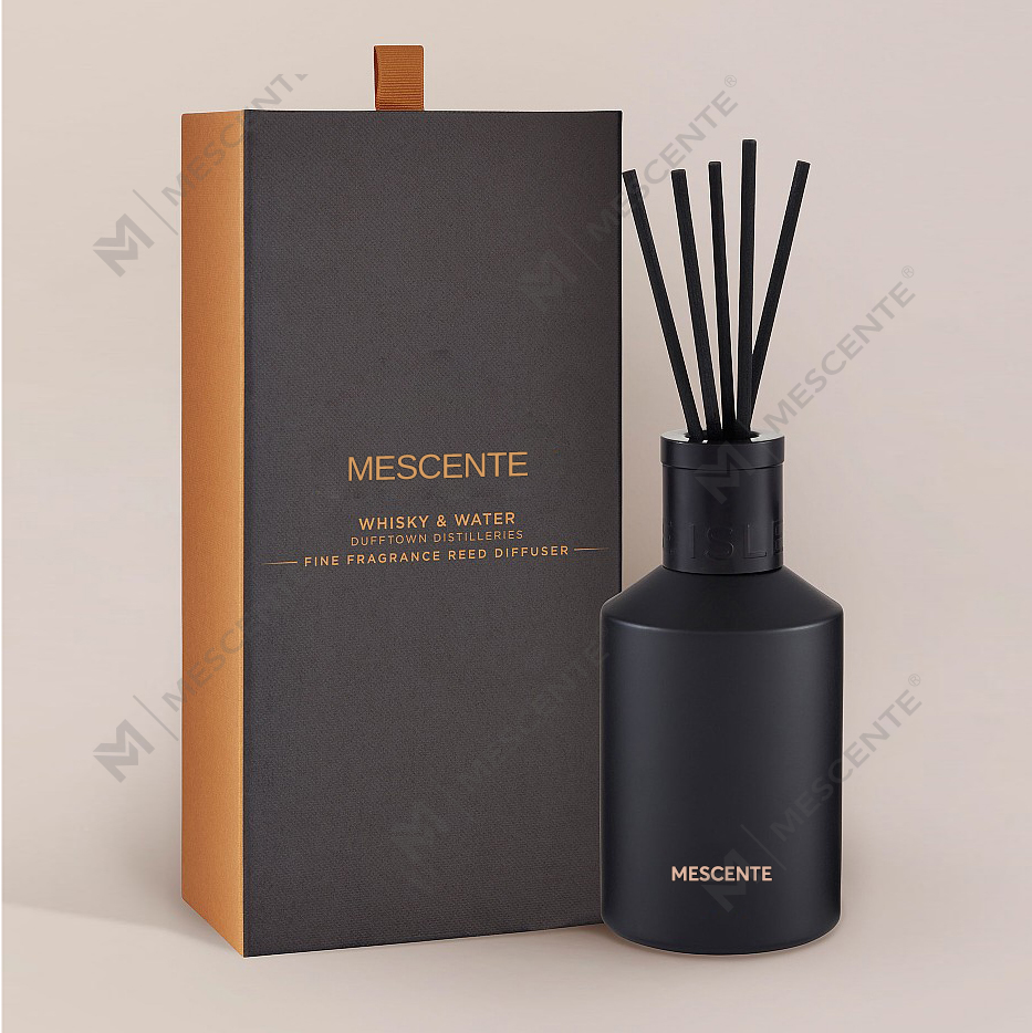 Dekorasi Kotak Cetak OEM 20Ml Keramik Persegi Vranjes Tutup Kayu Rumah Parfum Aroma Minyak Penyebar Buluh