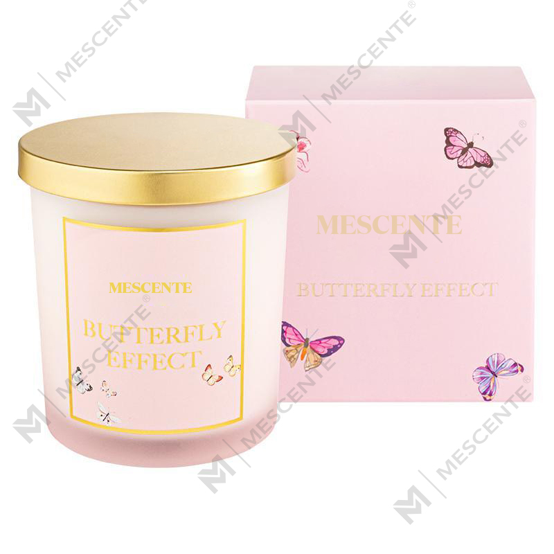 M&Scent Grosir Baru Mewah Kustom Label Pribadi Stoples Kristal Natal Lilin Kedelai Beraroma Kerzen Dengan Tutup