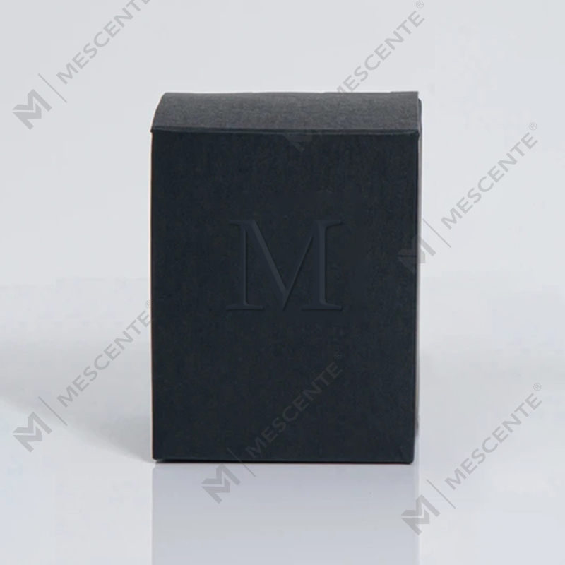 M&Scent Grosir Toples Unik Hitam Mewah Lilin Kedelai Beraroma Dekoratif Pernikahan Dengan Kristal