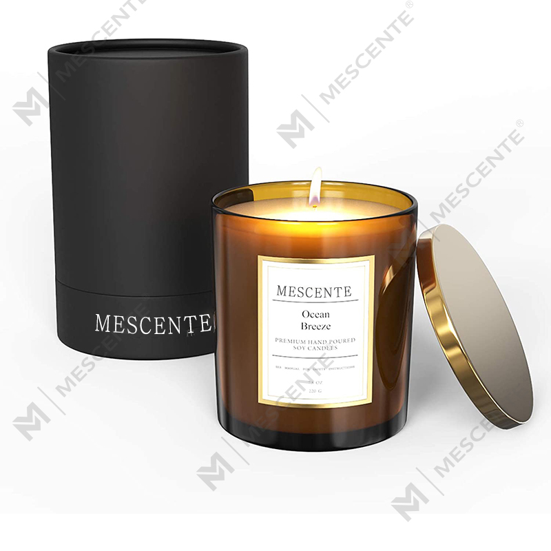 M&Scent Grosir Pesanan Massal Set Hadiah Lilin Kedelai Beraroma Label Pribadi Kustom Mewah