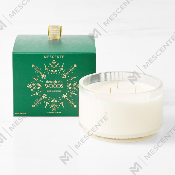 M&Scent Logo Buatan Khusus Lilin Kedelai Beraroma Kejernihan Organik Buatan Sendiri Label Pribadi Dalam Toples Kaca