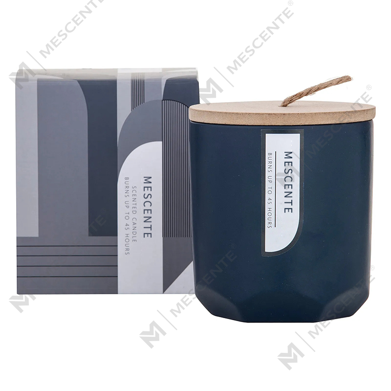 M&Scent Custom Luxury Buat Produsen Lilin Kedelai Beraroma Sumbu Kayu Anda Sendiri dalam Toples Kaca