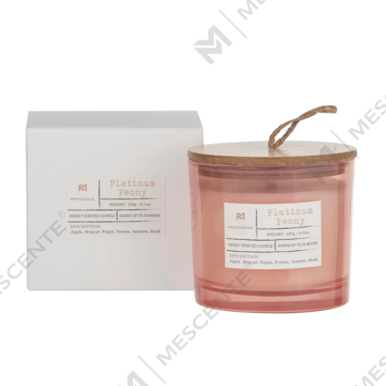 M&Scent Lilin Kedelai Beraroma Aromatik Aromatik Label Pribadi untuk Set Aromaterapi Rumah