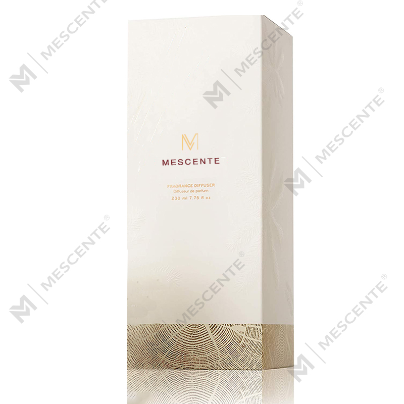 M&Scent Grosir Botol Kaca Mewah Stik Fiber Kayu Bulat Sekrup Aroma Reed Diffuser Gift Set