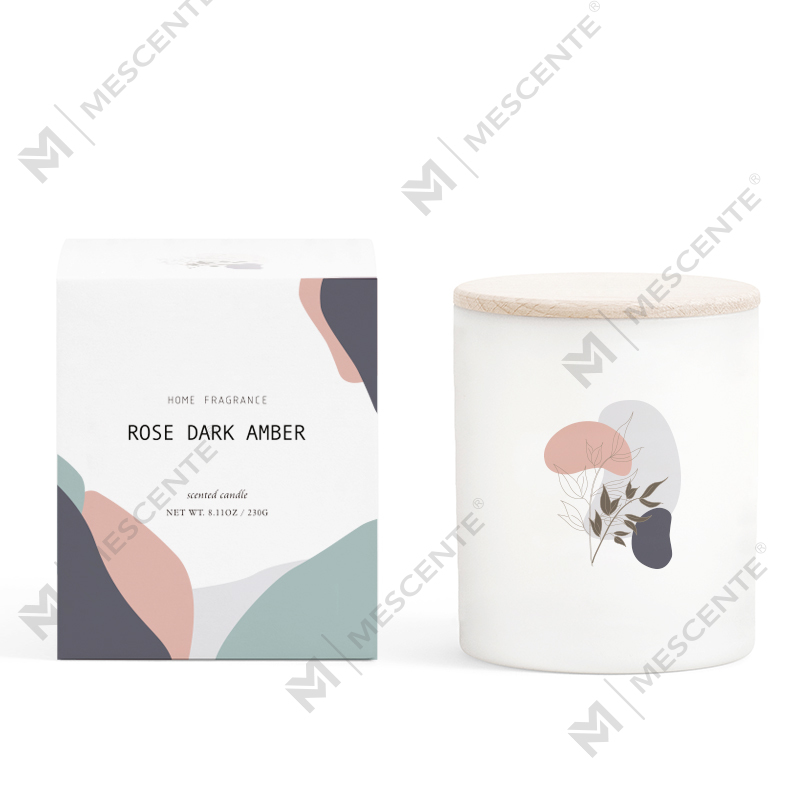 M&Scent grosir mewah buatan tangan label pribadi lilin lilin parafin Palm baru