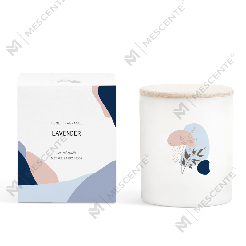 M&Scent grosir mewah buatan tangan label pribadi lilin lilin parafin Palm baru