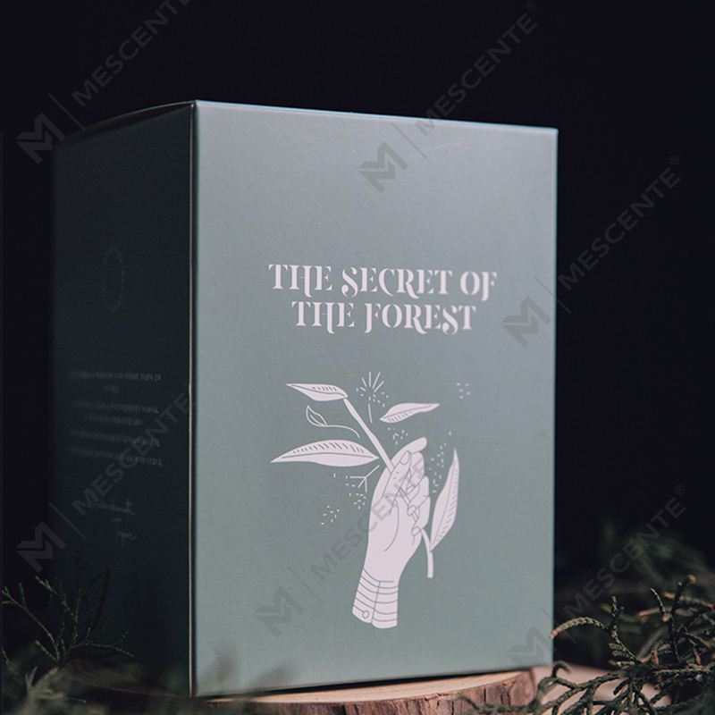 Stoples kaca khusus M&Scent pesanan massal lilin lilin kedelai beraroma dengan kristal