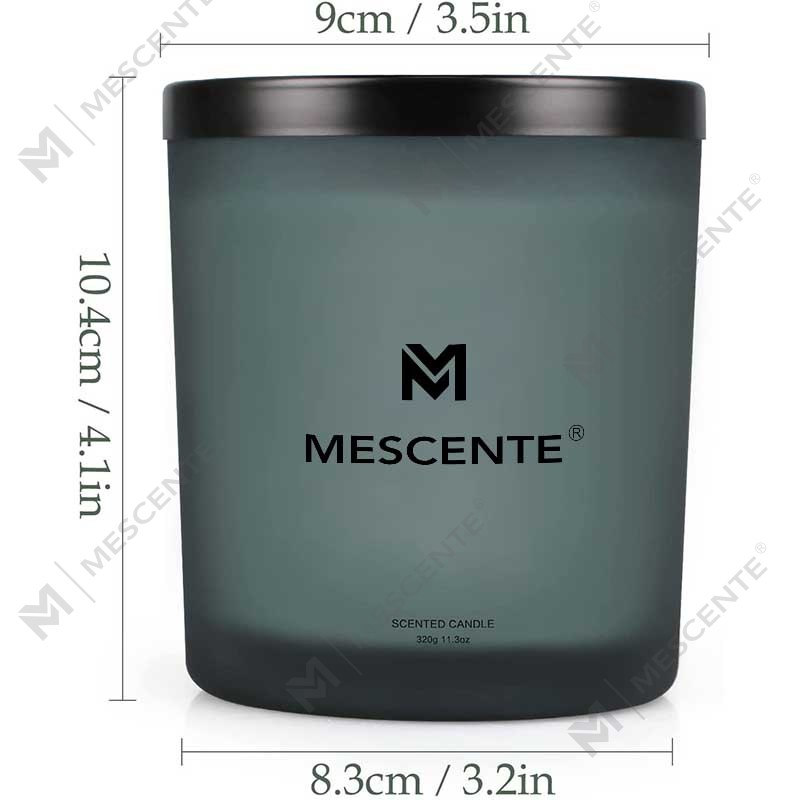 M&Scent Grosir Kustom Mewah Terlaris Label Pribadi Lilin Beraroma Lilin Kedelai Lavender Sumbu
