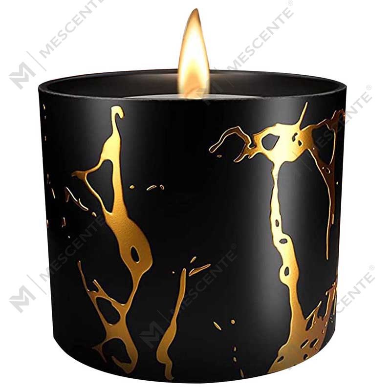 Set Hadiah Lilin Beraroma Lilin Kedelai Buatan Tangan Toples Lilin Emas Sereal Dekorasi Rumah Keramik Pribadi Kustom Ukuran Besar Mewah Mewah
