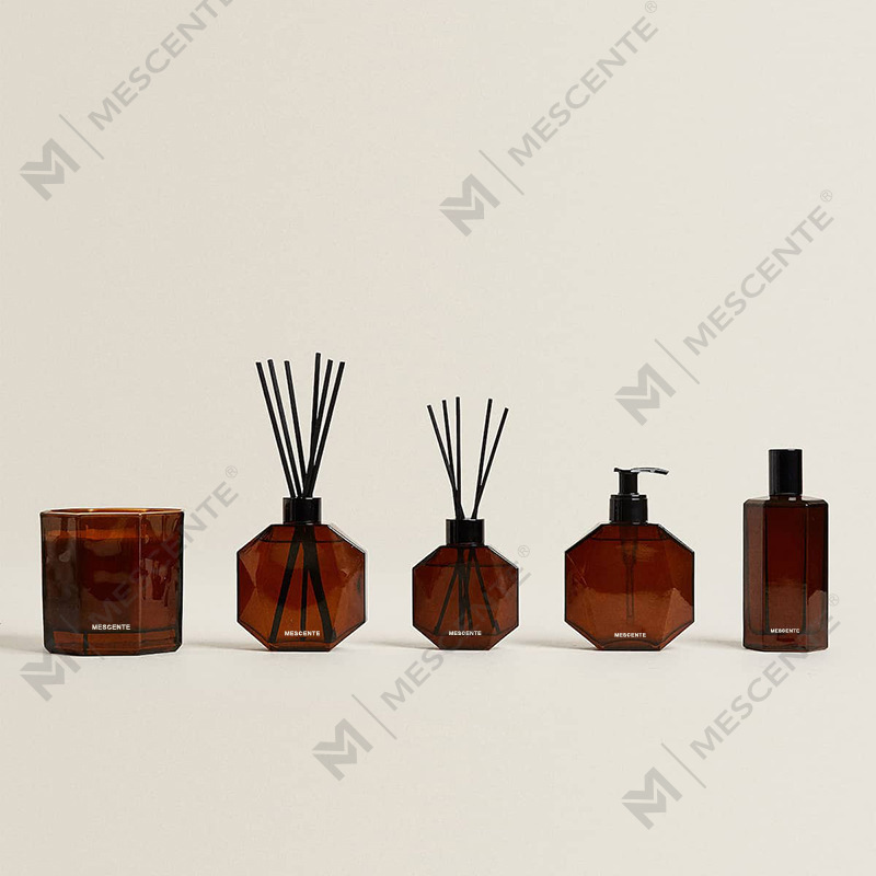 M&Scent Grosir Mewah Kustom Mini Botol Minyak Diffuser Buluh Aromaterapi dengan Kotak Hadiah