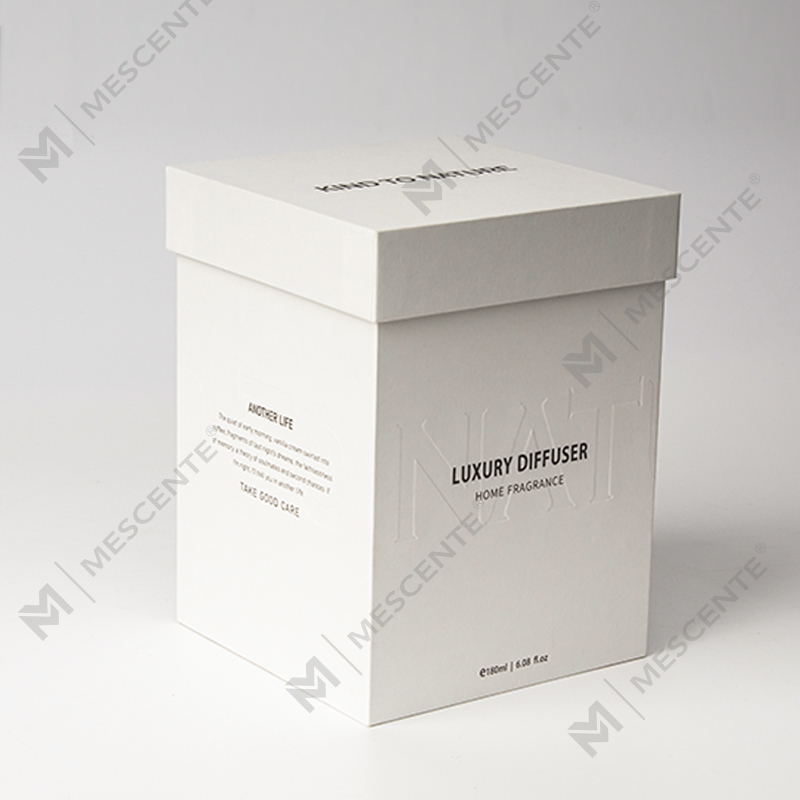 M&Scent Botol Persegi Besar Tongkat Rotan Besar Penyebar Buluh Aromaterapi Cair Nikmat dengan Sumbat