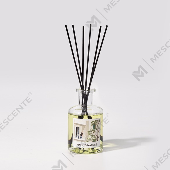 M&Scent Luxury 200ml Botol Putih Khusus Tongkat Kayu Reed Diffuser dengan Kotak