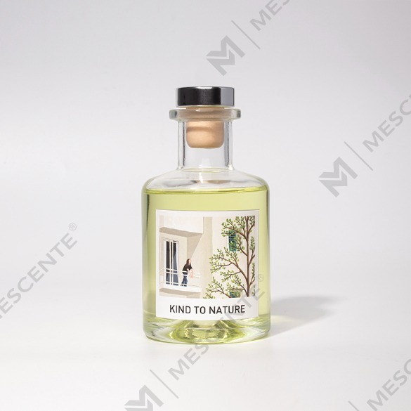 M&Scent Luxury 200ml Botol Putih Khusus Tongkat Kayu Reed Diffuser dengan Kotak