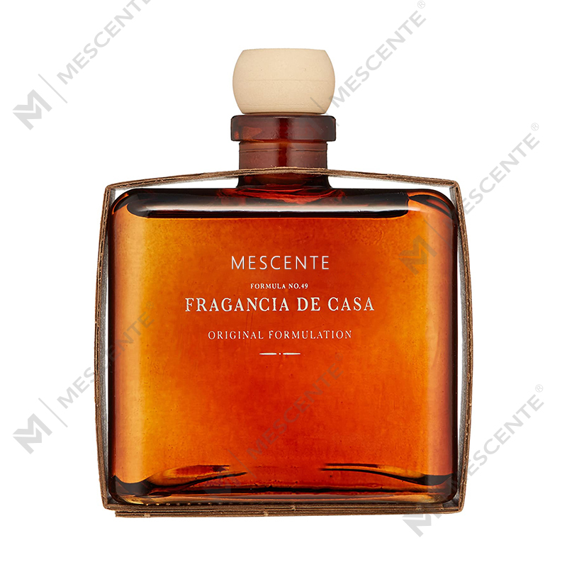 M&Scent Mewah Kustom Botol Kaca Rose Gold Besar Bunga Label Pribadi Diffuser Buluh Cair Dengan Kotak Hadiah
