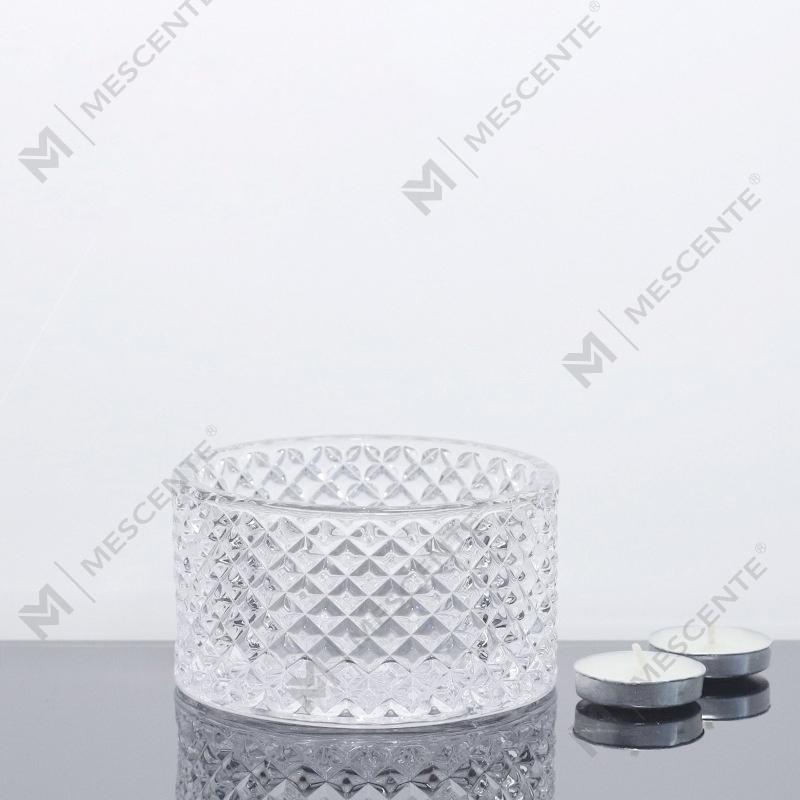 M&Scent Stoples Lilin Merah Muda 3 Sumbu Besar Dengan Tutup Dalam Jumlah Besar, Toples Lilin Keramik Untuk Pembuatan Lilin