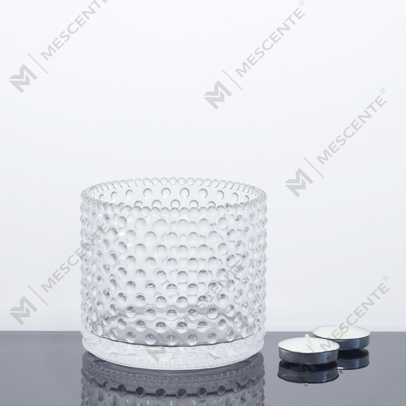 M&Scent Stoples Lilin Merah Muda 3 Sumbu Besar Dengan Tutup Dalam Jumlah Besar, Toples Lilin Keramik Untuk Pembuatan Lilin