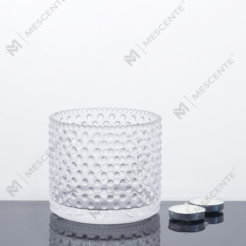 M&Scent Stoples Lilin Merah Muda 3 Sumbu Besar Dengan Tutup Dalam Jumlah Besar, Toples Lilin Keramik Untuk Pembuatan Lilin