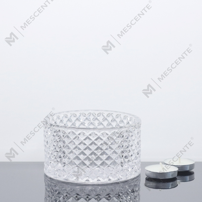 M&Scent Stoples Lilin Merah Muda 3 Sumbu Besar Dengan Tutup Dalam Jumlah Besar, Toples Lilin Keramik Untuk Pembuatan Lilin