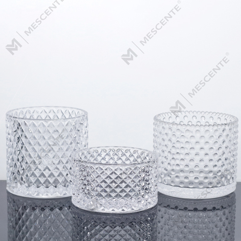 M&Scent Stoples Lilin Merah Muda 3 Sumbu Besar Dengan Tutup Dalam Jumlah Besar, Toples Lilin Keramik Untuk Pembuatan Lilin