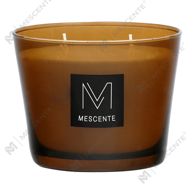 M&Scent Lilin Lilin Kedelai Sumbu Kayu Aromaterapi Label Pribadi Mewah, Kit Pembuatan Lilin Diy